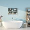 Stupell Industries Modern Bathroom with House Plants 2pc Canvas Set, design by JJ Design House LLC
